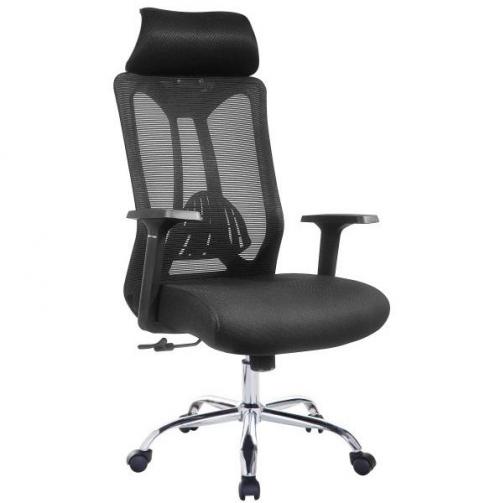 Ghế lưới trưởng phòng chân inox PT356G