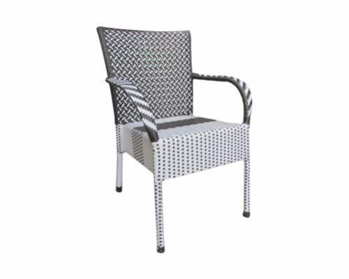 Ghế mây lưng ngang tay dẹp QP-234