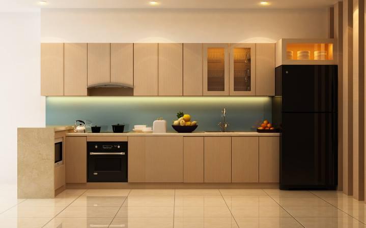 Tủ bếp gia đình TBG10