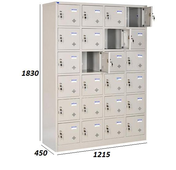Tủ locker 24 ngăn Hòa Phát TU986-4K