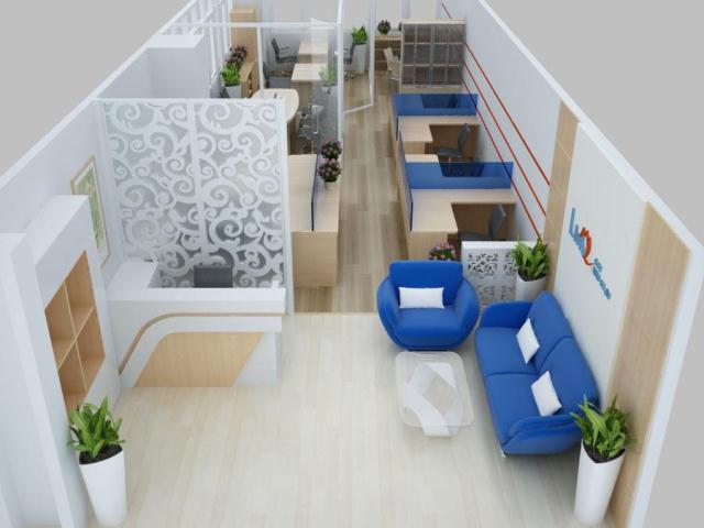 Thiết kế nội thất văn phòng diện tích nhỏ