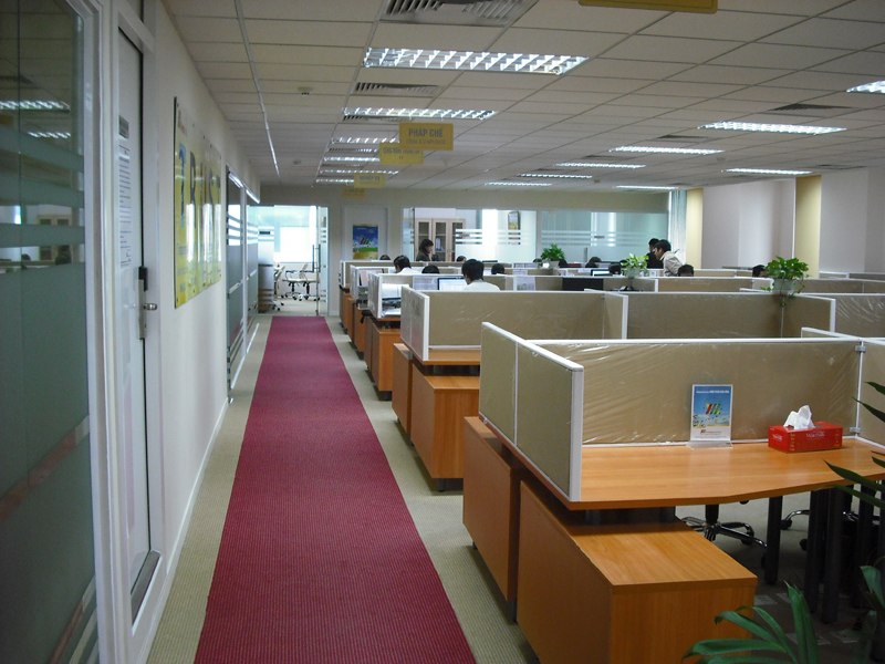 thi cong noi that van phong