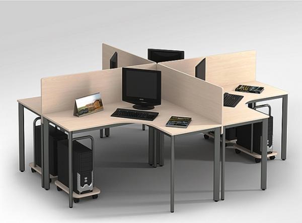 sắp xếp bàn làm việc văn phòng