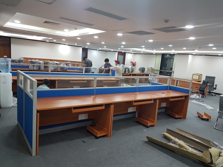 setup văn phòng cuối năm