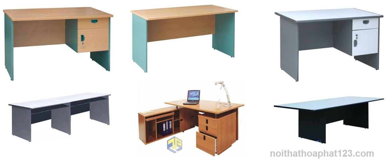 8 mẫu bàn làm việc Hòa Phát 1m8 đẹp cho văn phòng hiện đại