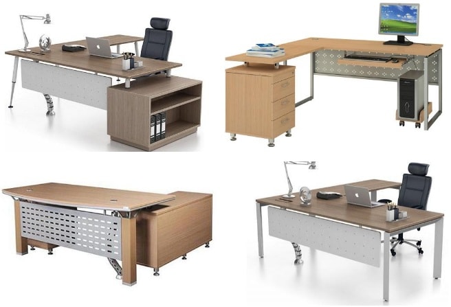 8 mẫu bàn làm việc Hòa Phát 1m8 đẹp cho văn phòng hiện đại