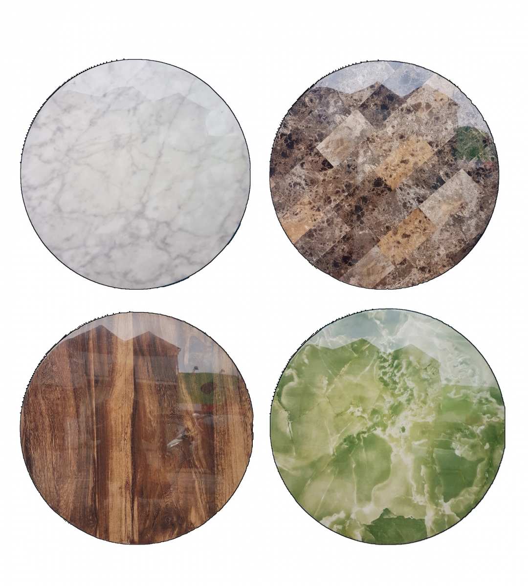 BÀN TRÒN COMPOSITTE