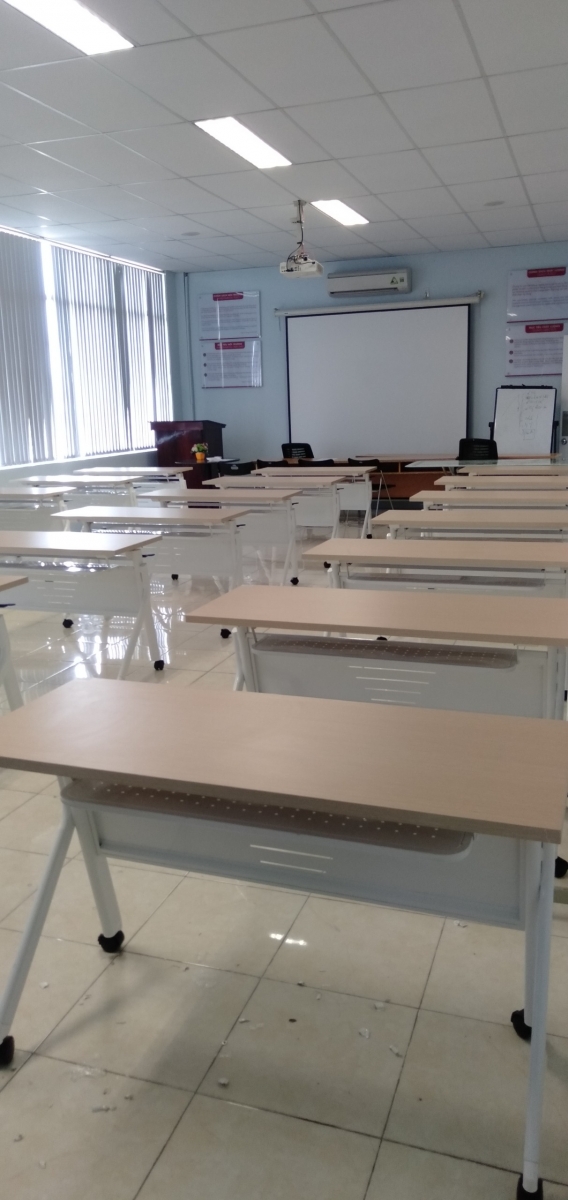 Bàn huấn luyện mặt gấp BHL12B