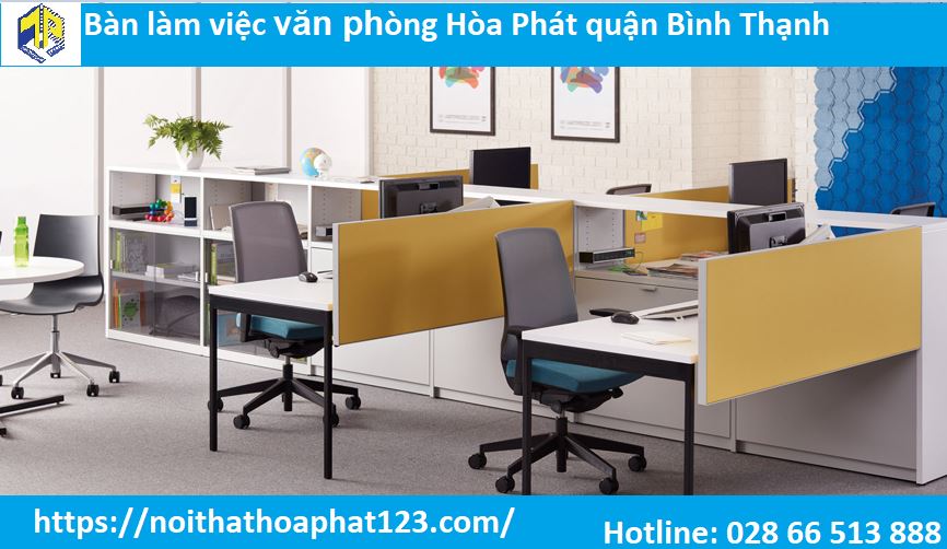 bàn làm việc văn phòng hoa phát