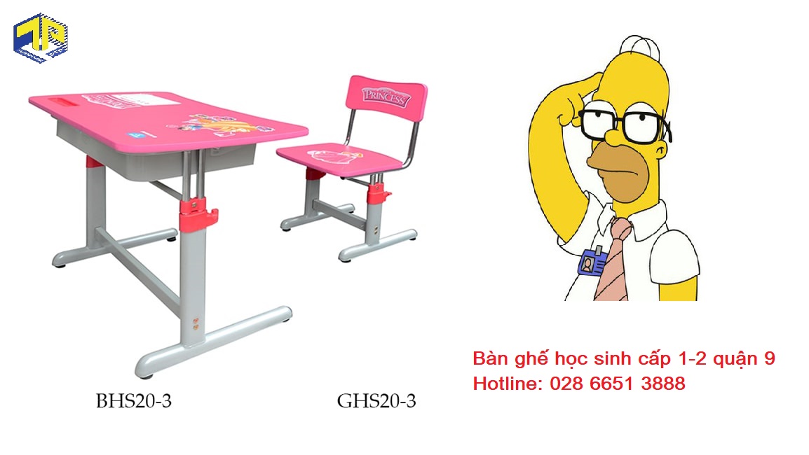 bàn ghế học sinh cấp 1-2 quận 9