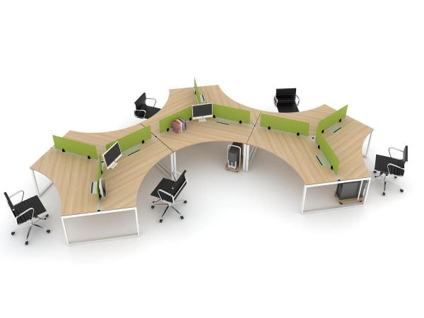 Cụm bàn làm việc văn phòng
