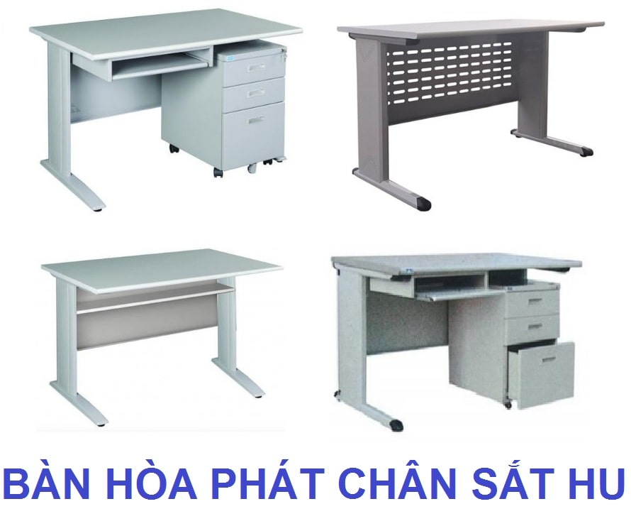 Điểm danh các dòng bàn làm việc chân sắt văn phòng của Hòa Phát