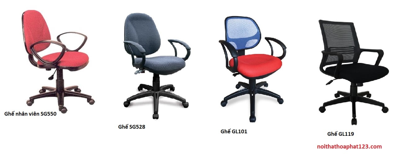 Ghế nhân viên hòa phát