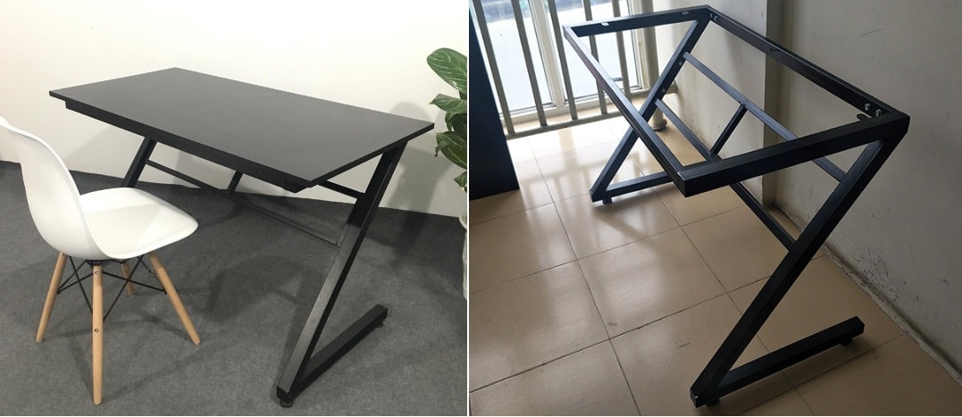Khám phá 5 kiểu khung bàn làm việc chân sắt mới nhất năm 2020