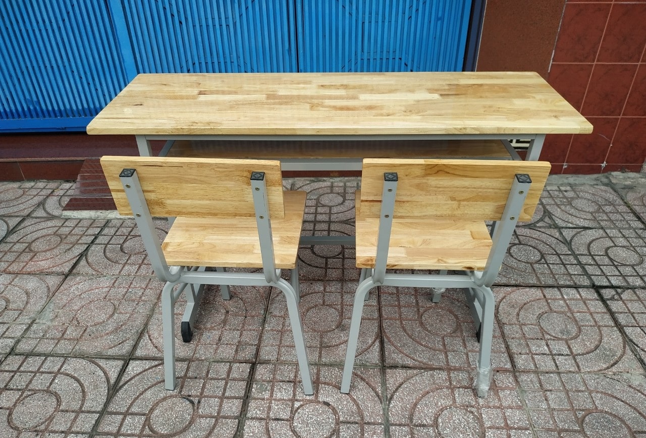 KHUYẾN MÃI LỚN HÈ 2020 1000 Bộ bàn ghế học sinh trường học BHS123CS GIÁ SIÊU HẤP DẪN