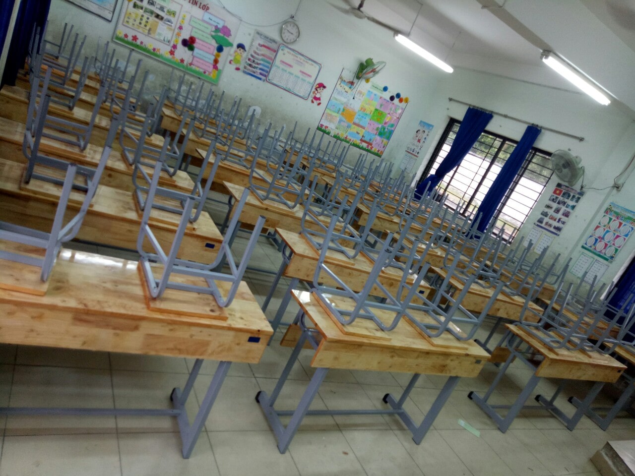 Mẫu BÀN GHẾ HỌC SINH trường học HOT NHẤT HÈ 2020