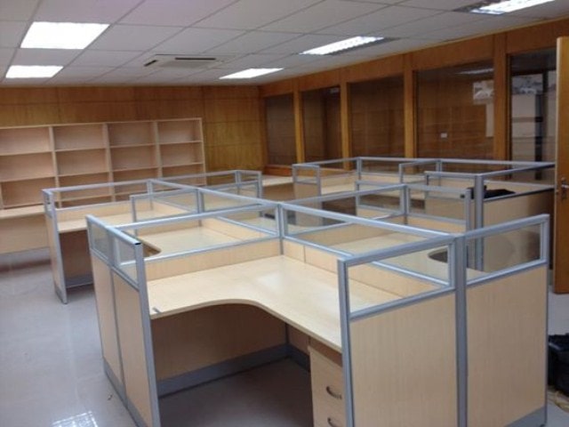 Mẫu vách ngăn khung nhôm bọc nỉ mới nhất năm 2020