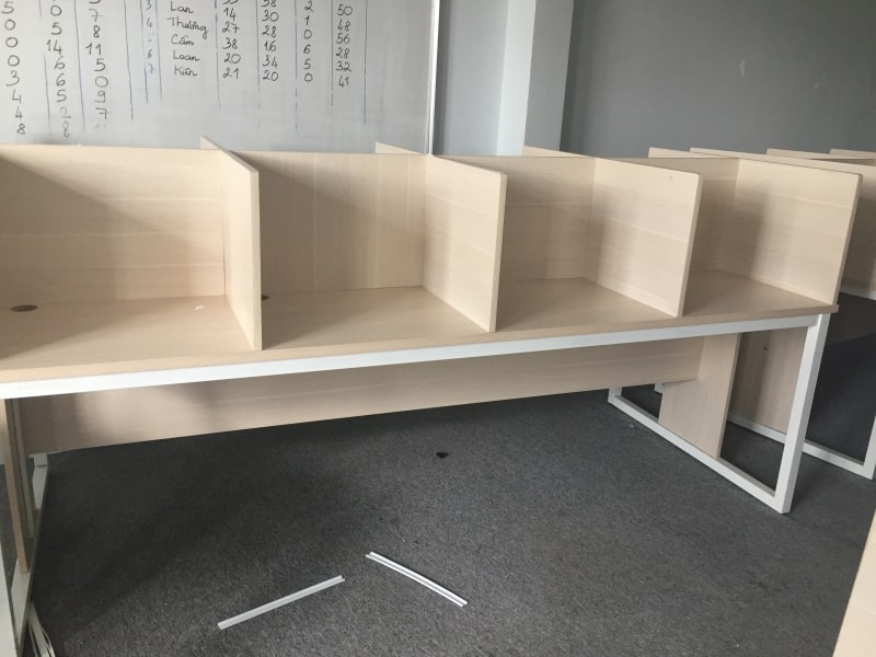 Mẫu vách ngăn khung nhôm bọc nỉ mới nhất năm 2020