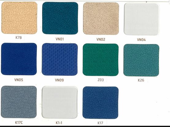 màu vách ngăn nỉ pt