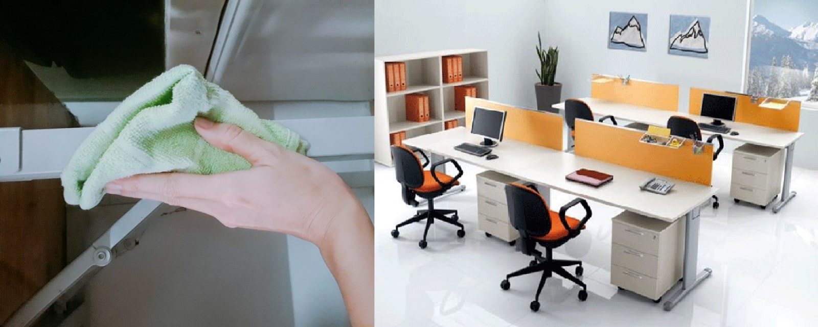 Mẹo hay giúp vệ sinh bàn làm việc chân sắt sạch đẹp như mới