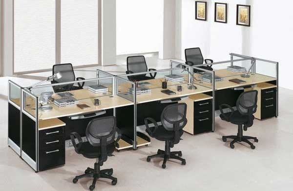 Sản xuất cụm bàn làm việc 8 người theo yêu cầu tại TPHCM