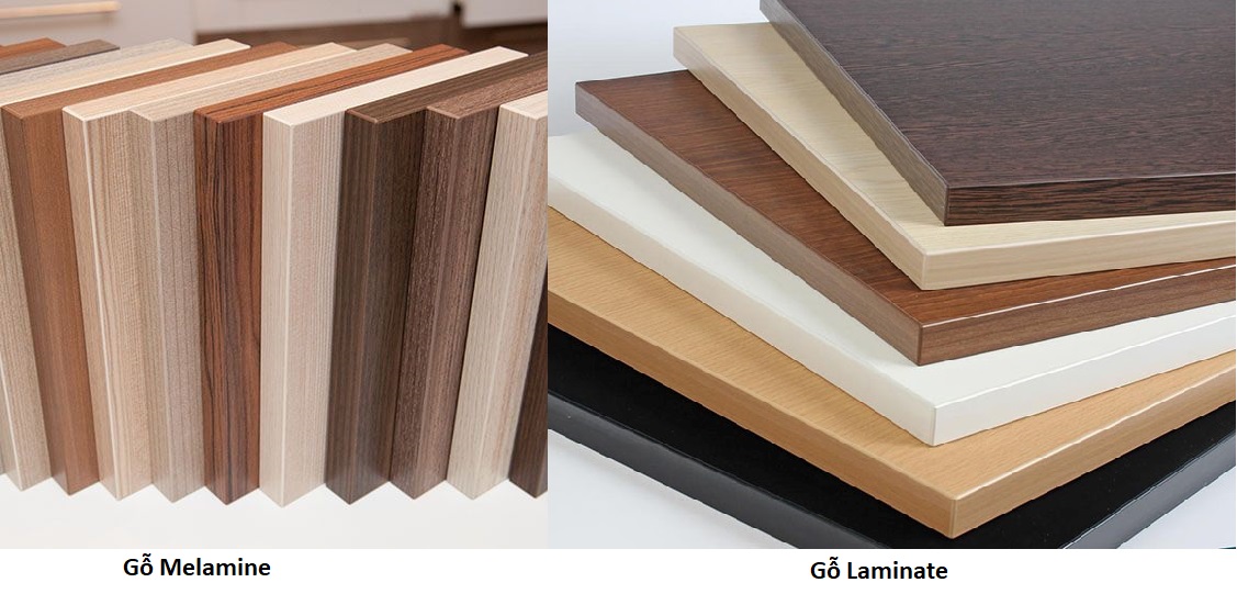 So-sánh-gỗ-melamine-và-laminate-trong-sản-xuất-nội-thất