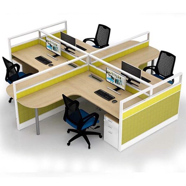 Tại sao nên lựa chọn bàn làm việc có vách ngăn cho văn phòng?