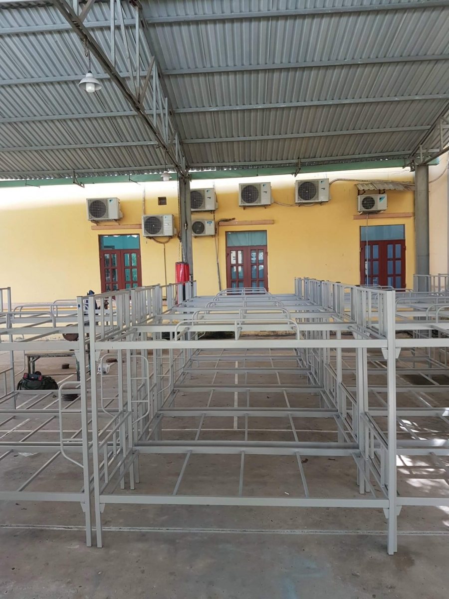 TOP 3 mẫu giường được sử dụng nhiều nhất tại các khu cách ly dịch Covi