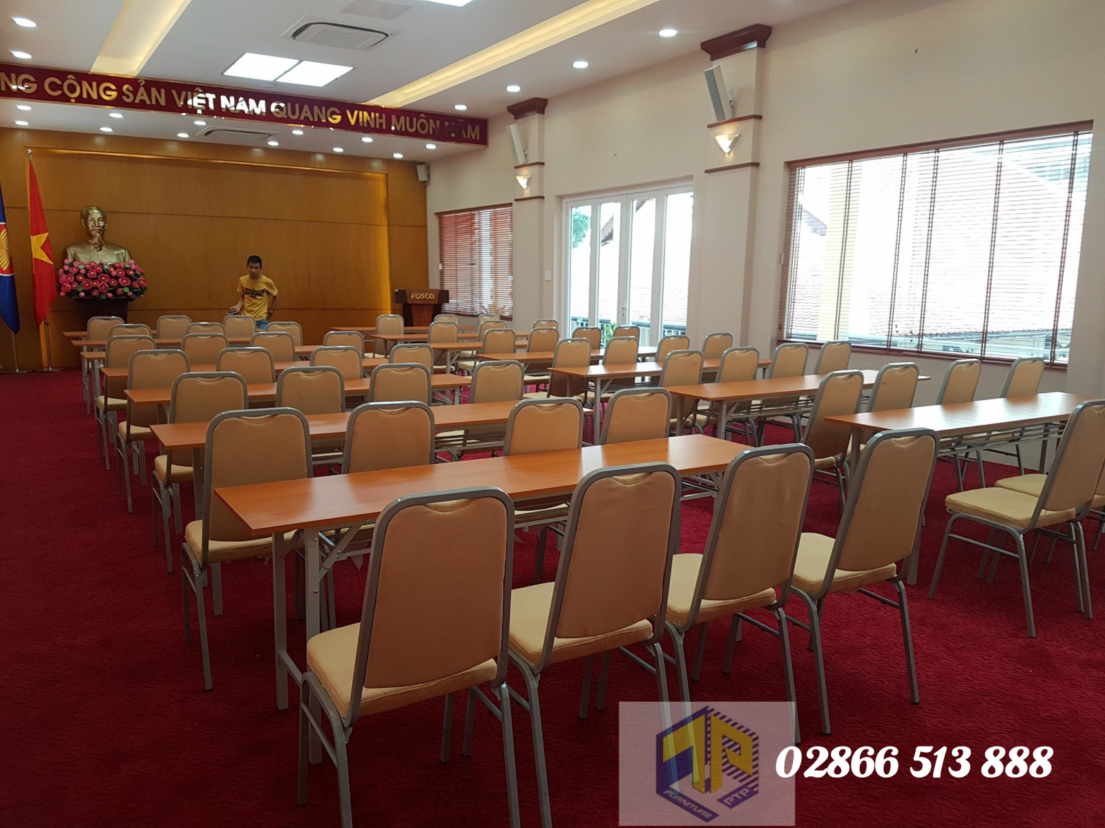 bàn ghế hội trường giá rẻ