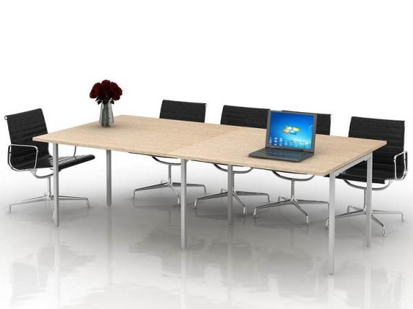 bàn họp chân sắt hòa phát