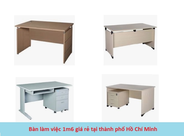 bàn làm việc 1m6 giá rẻ tại tphcm