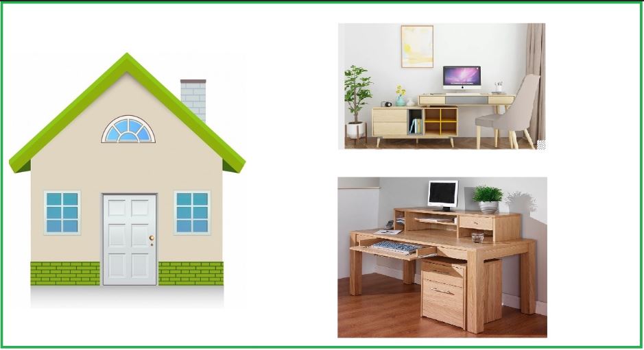 bàn làm việc tại nhà