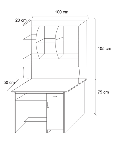bàn làm việc tại nhà hòa phát