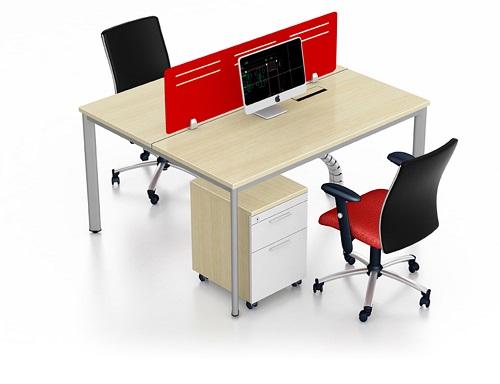 Cụm bàn 2 chỗ chân oval CBO-2C