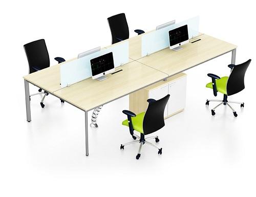 Cụm bàn 4 chỗ chân oval CBVO-04