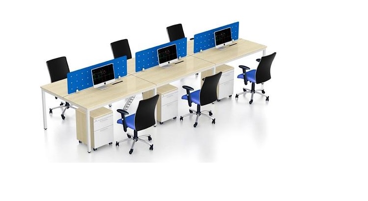 cụm bàn làm việc 4 chỗ CBU-06