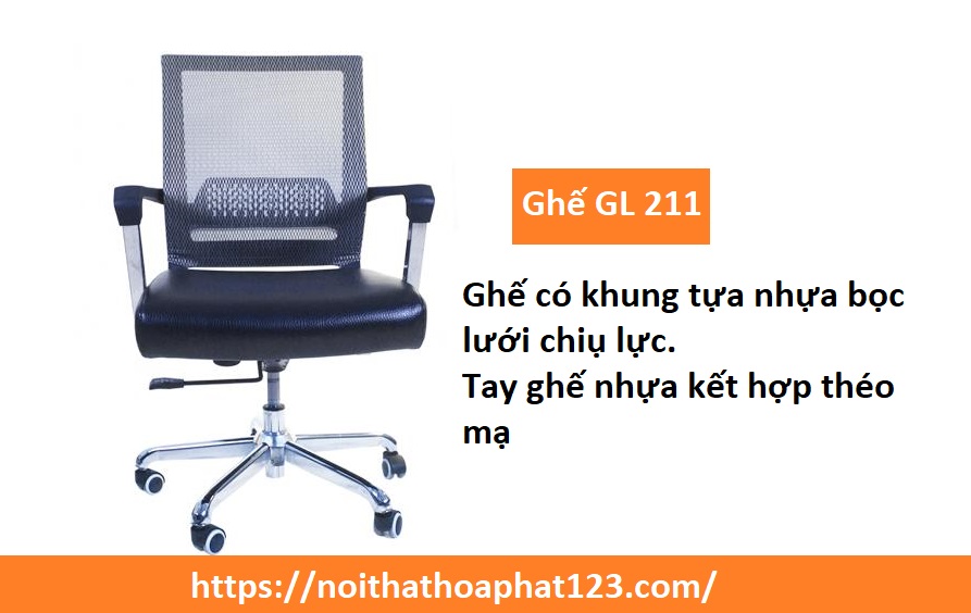 ghế lưới cao cấp hòa phát gl211