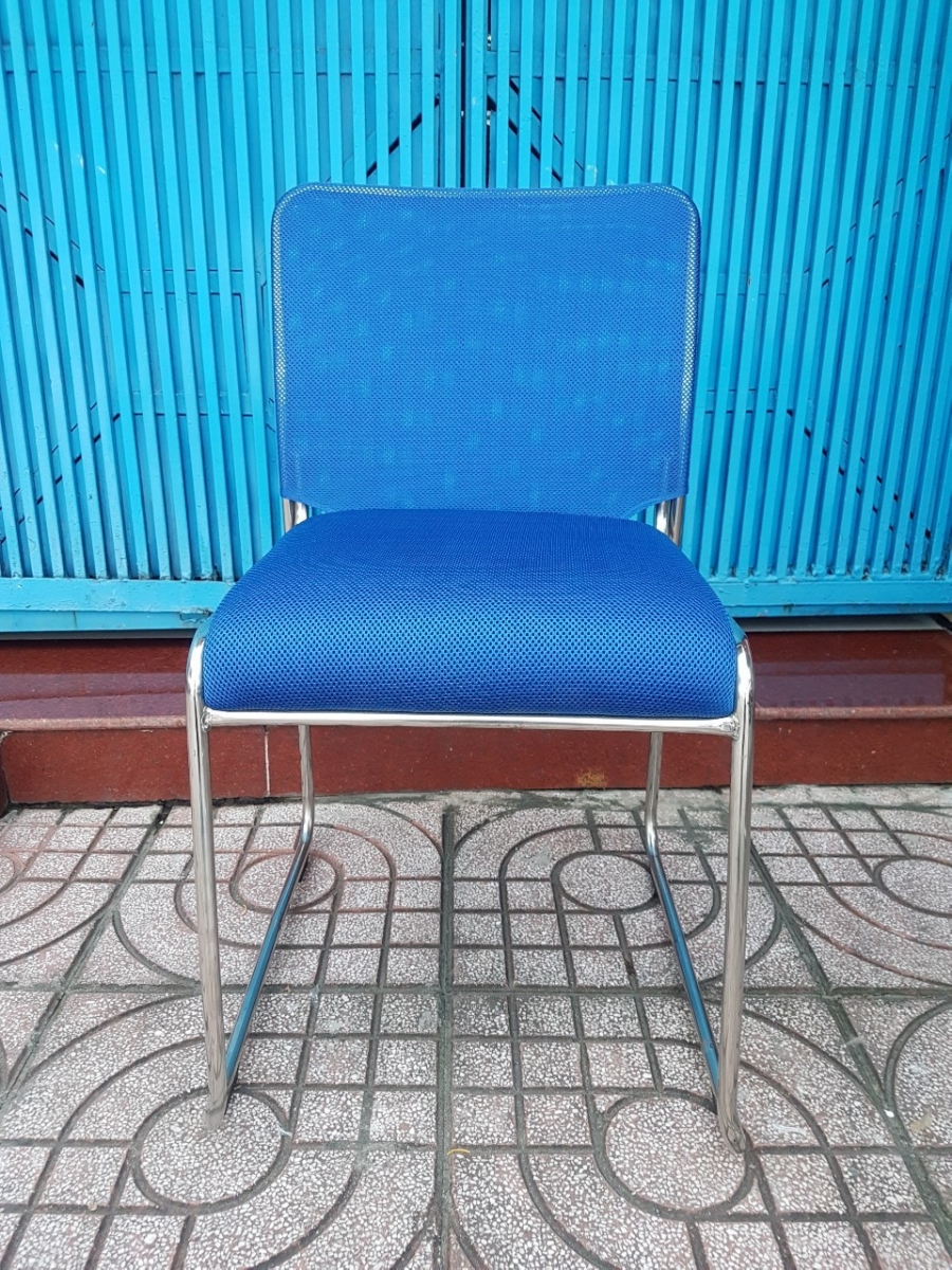 ghế phòng họp inox lưng lưới GH12L