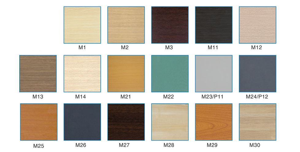màu gỗ melamine