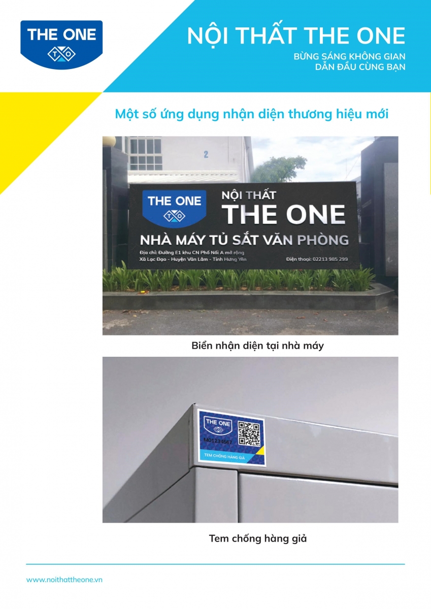 THÔNG BÁO thay đổi tên thương hiệu NỘI THẤT HÒA PHÁT thành NỘI THẤT TH