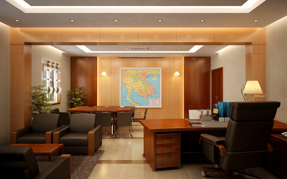 Độc đáo những mẫu bàn làm việc giám đốc Hòa Phát