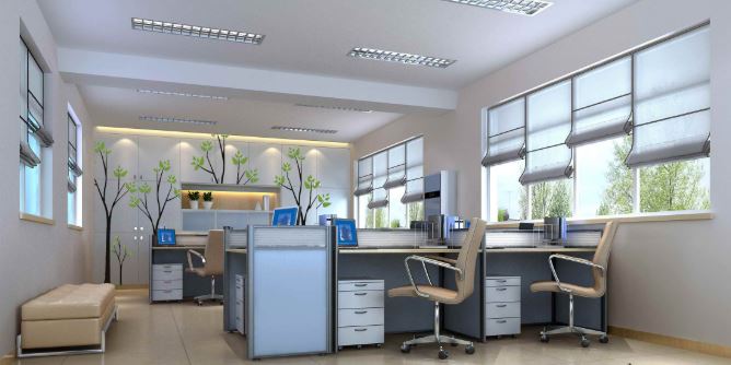 nội thất văn phòng hợp phong thủy