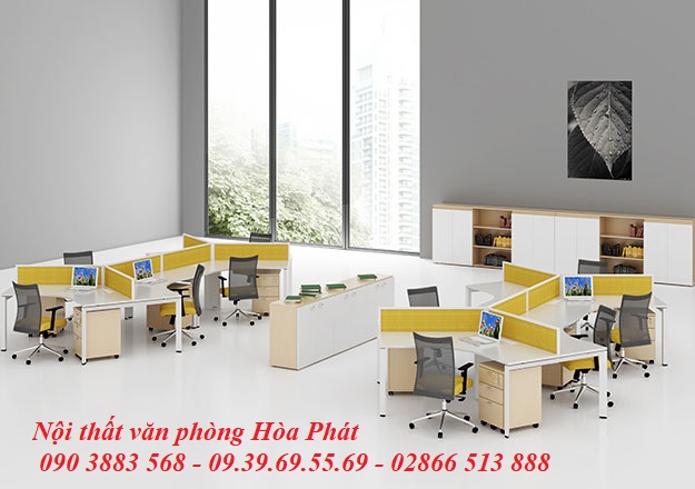 thiết kế nội thất văn phòng hòa phát