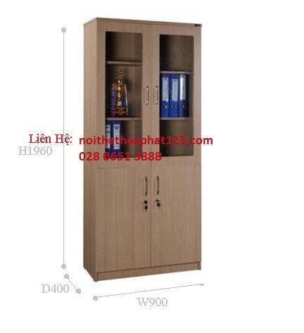 tủ gỗ HR1960-2B