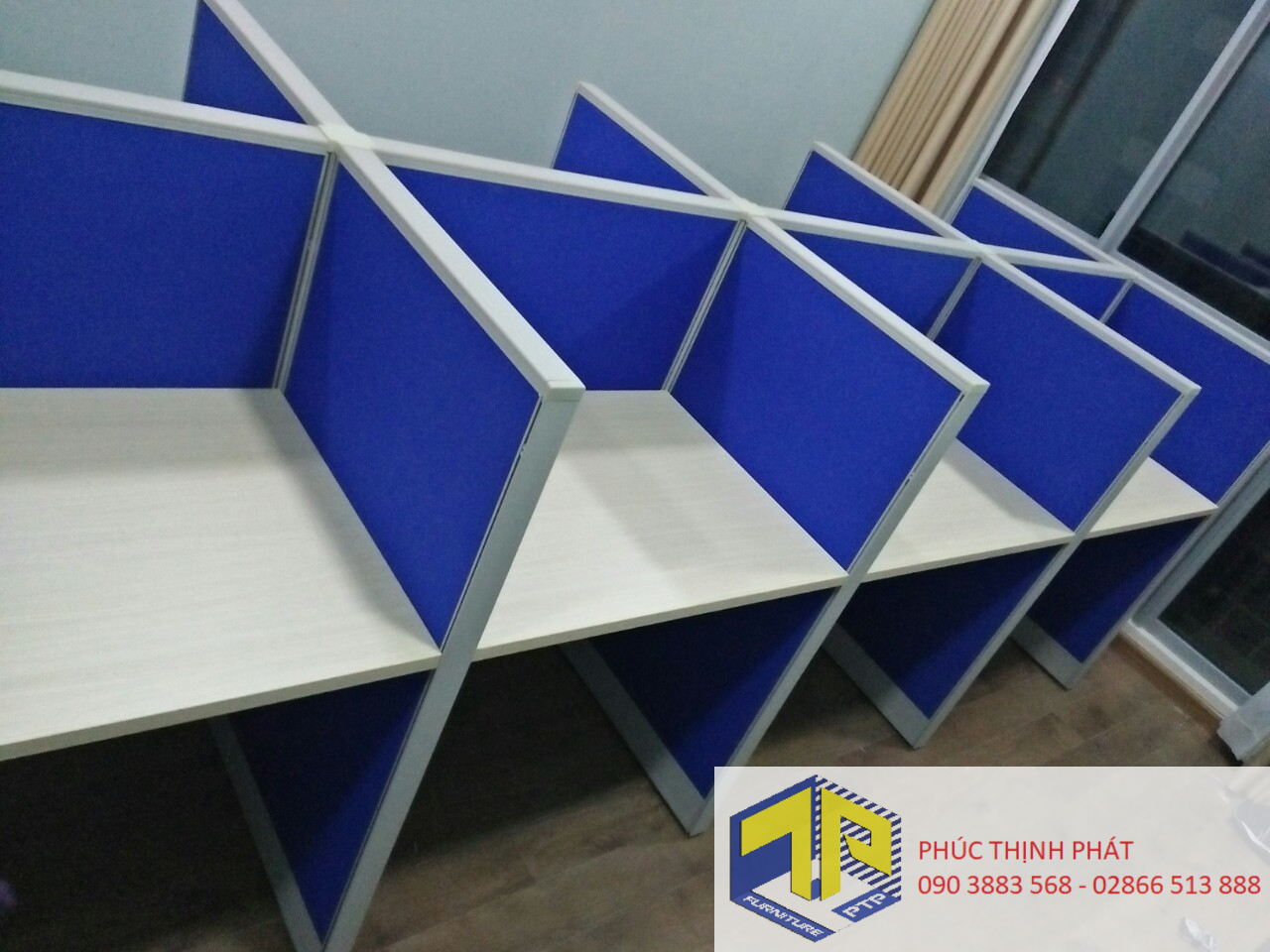 lắp đặt vách ngăn