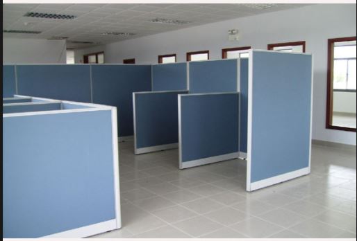 vách ngăn khung nhôm nỉ hcm