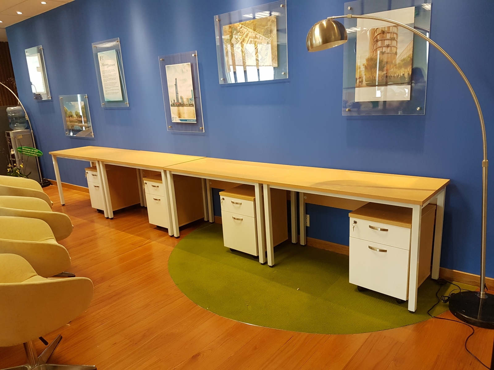 Thi công nội thất văn phòng đại học Fulright 